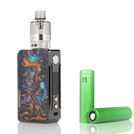 Combo Vape Drag 2 Refresh Edition Com Duas Baterias 18650- Voopoo
