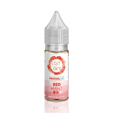 L�quido LQD ART Salt - Red Mint - Menthol Art